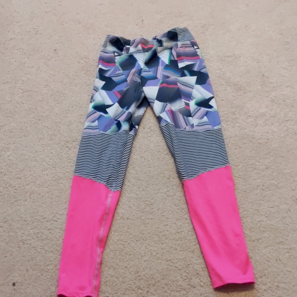 Champion Multicolor Leggings Size Large in girls.